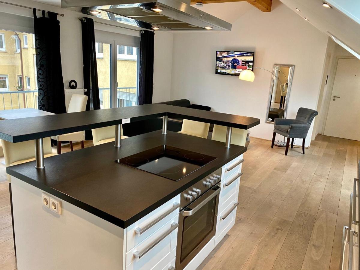 Апартаменты Luxurioeses Studio Im Zentrum, Balkon, Kamin, Klima Равенсбург Экстерьер фото