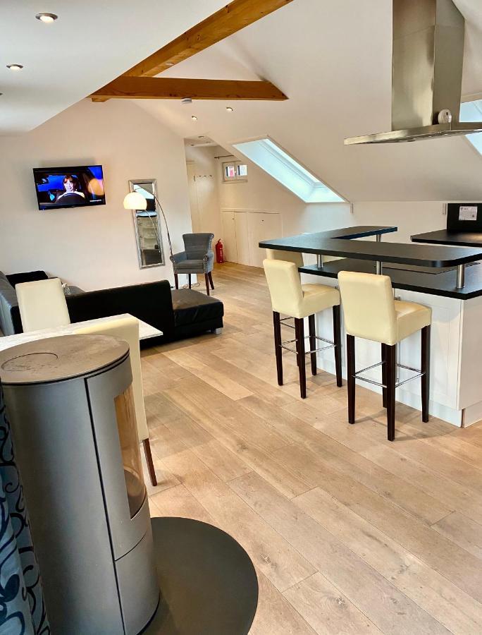 Апартаменты Luxurioeses Studio Im Zentrum, Balkon, Kamin, Klima Равенсбург Экстерьер фото