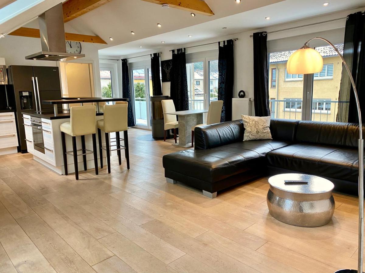 Апартаменты Luxurioeses Studio Im Zentrum, Balkon, Kamin, Klima Равенсбург Экстерьер фото